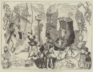 Scenes from the Drury-Lane and Covent-Garden Pantomimes